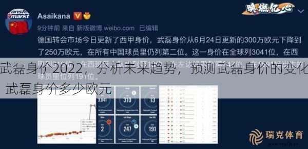武磊身价2022，分析未来趋势，预测武磊身价的变化  武磊身价多少欧元